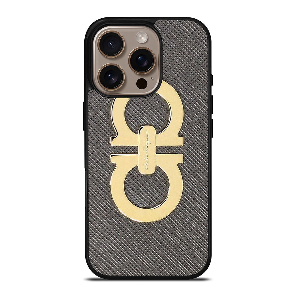 SALVATORE FERRAGAMO EMBLEM 2 iPhone 16 Pro Case Cover