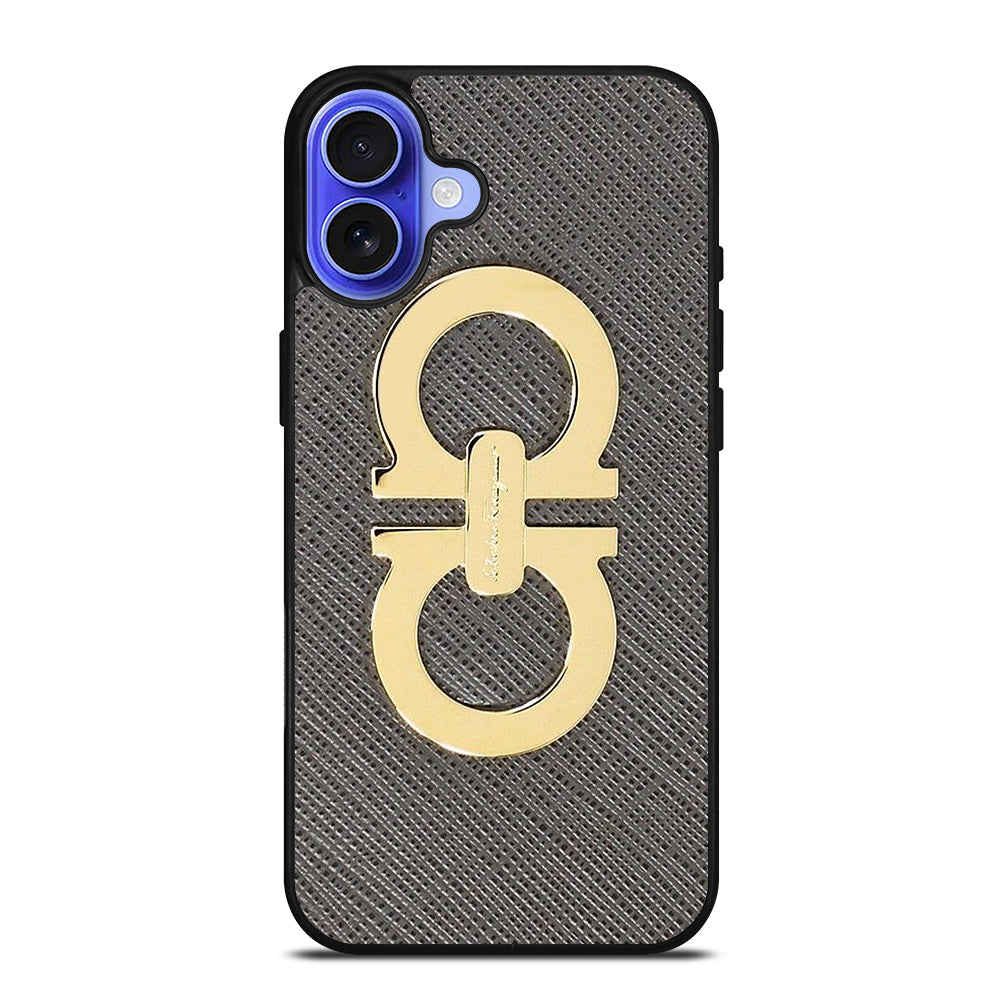 SALVATORE FERRAGAMO EMBLEM 2 iPhone 16 Case Cover