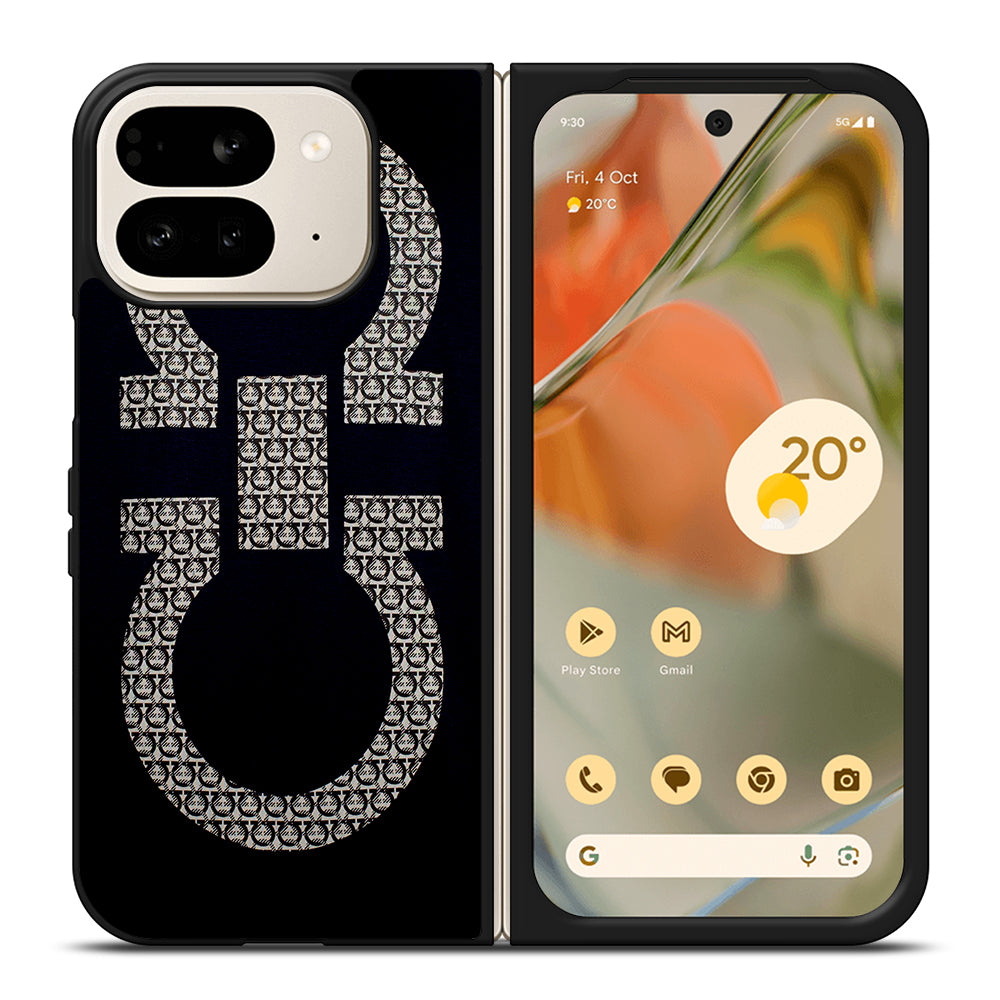 SALVATORE FERRAGAMO LOGO 3 Google Pixel 9 Pro Fold Case Cover