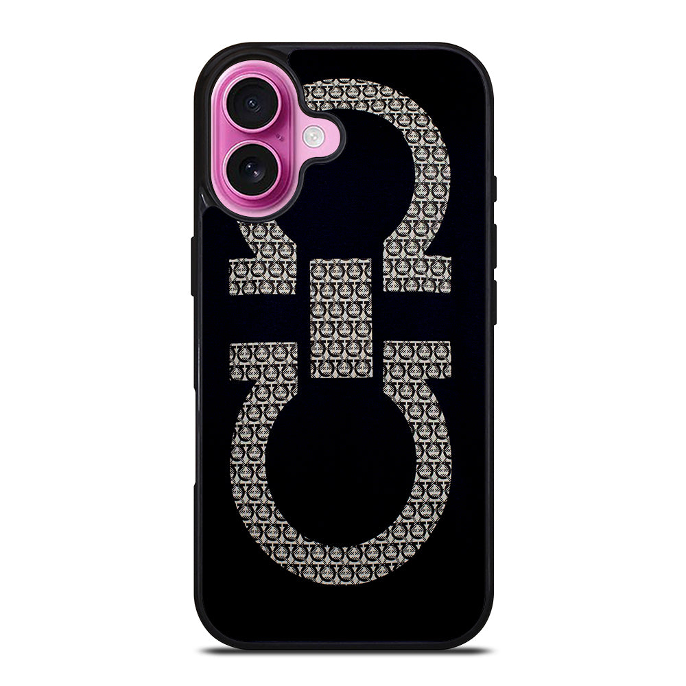 SALVATORE FERRAGAMO LOGO 3 iPhone 16 Plus Case Cover