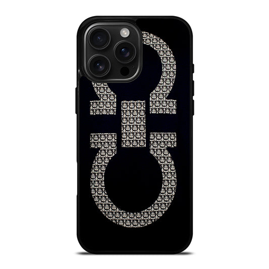 SALVATORE FERRAGAMO LOGO 3 iPhone 16 Pro Max Case Cover