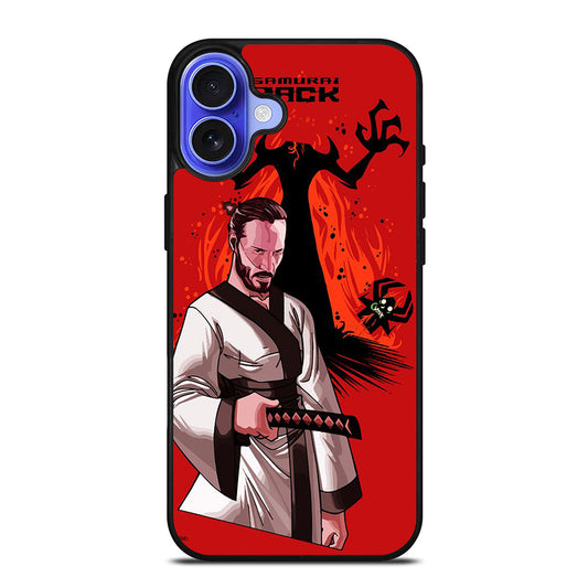 SAMURAI JACK ART iPhone 16 Case Cover
