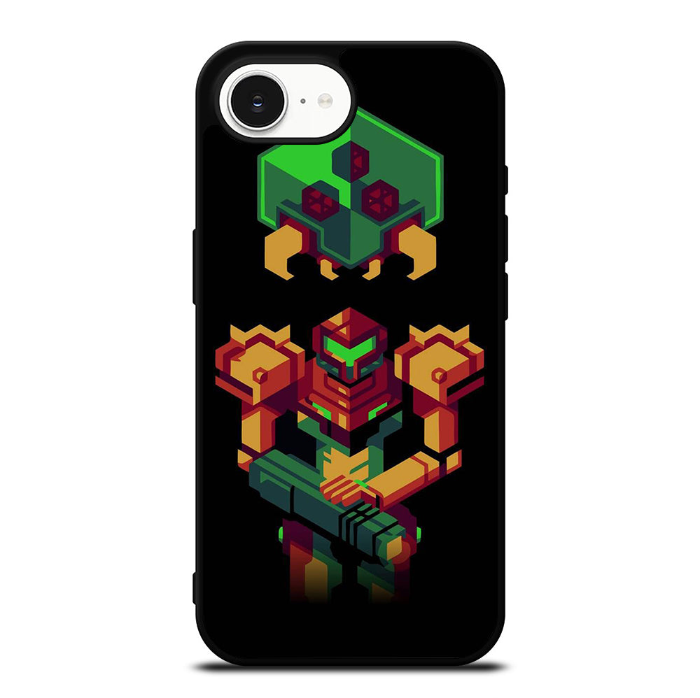 SAMUS ARAN METROID CAETOON 3 iPhone 16e Case Cover