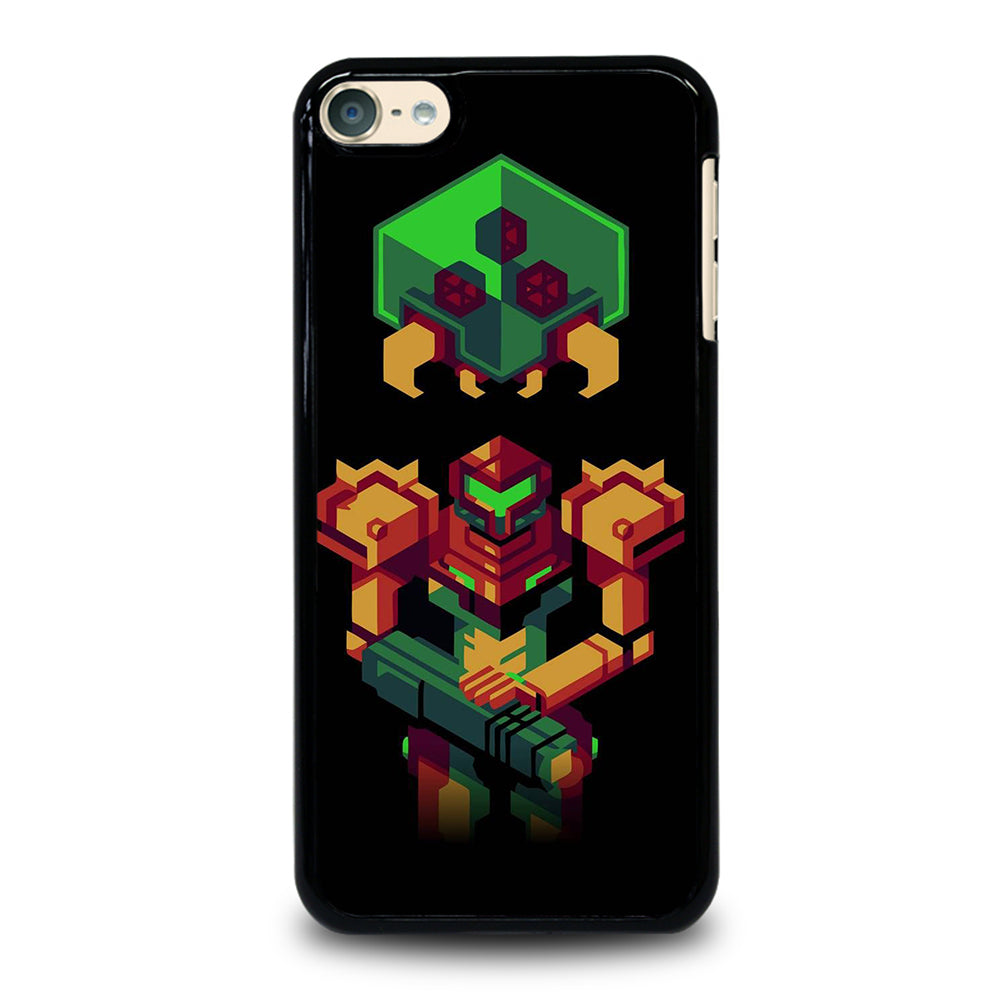 SAMUS ARAN METROID CAETOON 3 iPod Touch 6 Case Cover