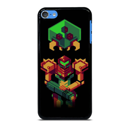 SAMUS ARAN METROID CAETOON 3 iPod Touch 7 Case Cover