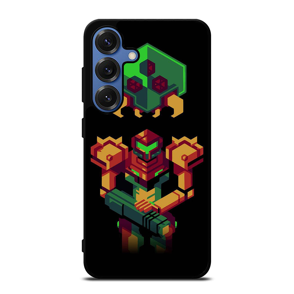 SAMUS ARAN METROID CAETOON 3 Samsung Galaxy S26 Case Cover
