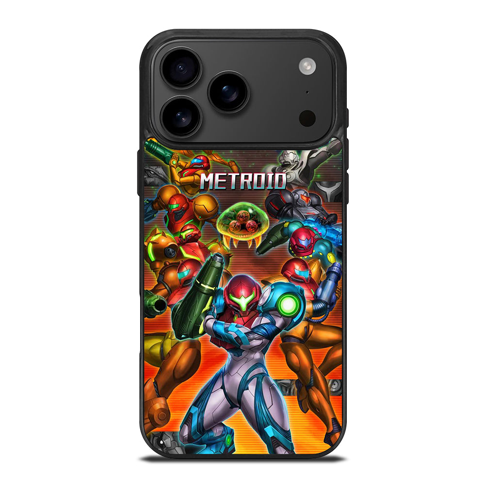 SAMUS ARAN METROID CARTOON 2 iPhone 17 Pro Max Case Cover