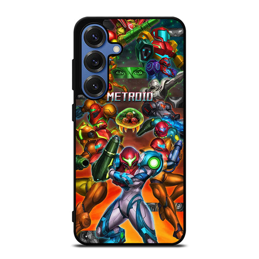 SAMUS ARAN METROID CARTOON 2 Samsung Galaxy S25 Case Cover