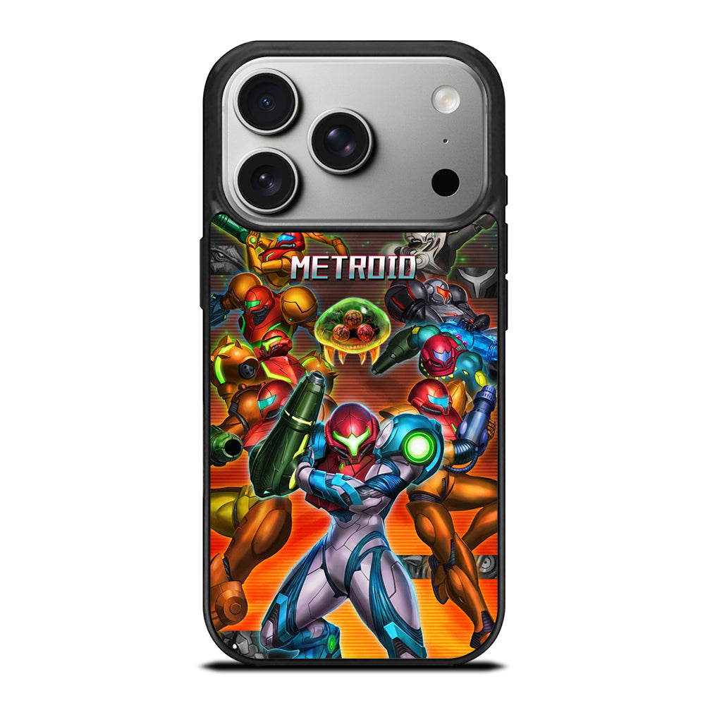 SAMUS ARAN METROID CARTOON 2 iPhone 17 Pro Case Cover