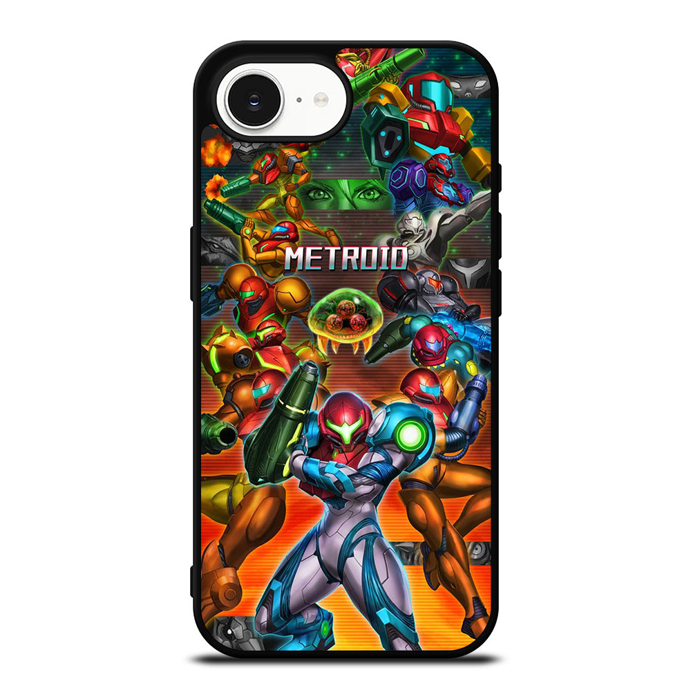 SAMUS ARAN METROID CARTOON 2 iPhone 16e Case Cover