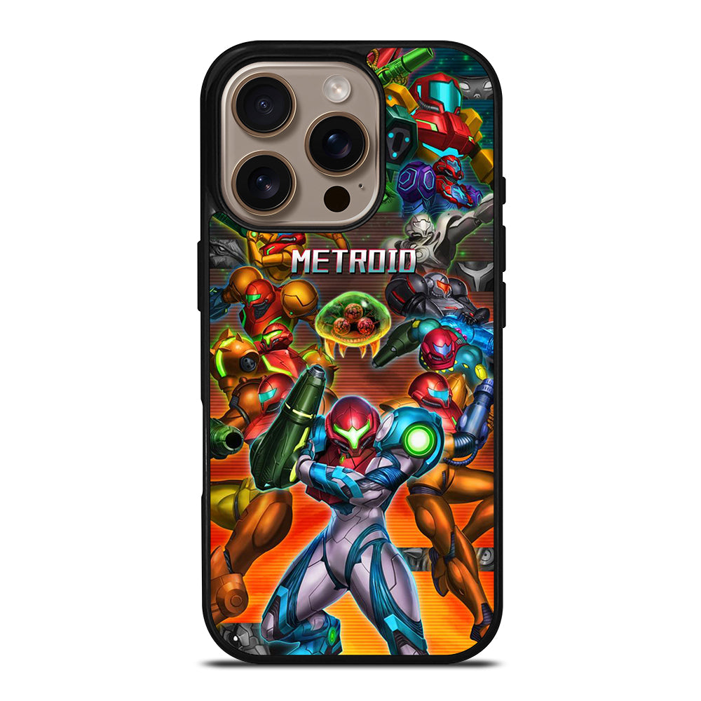 SAMUS ARAN METROID CARTOON 2 iPhone 16 Pro Case Cover