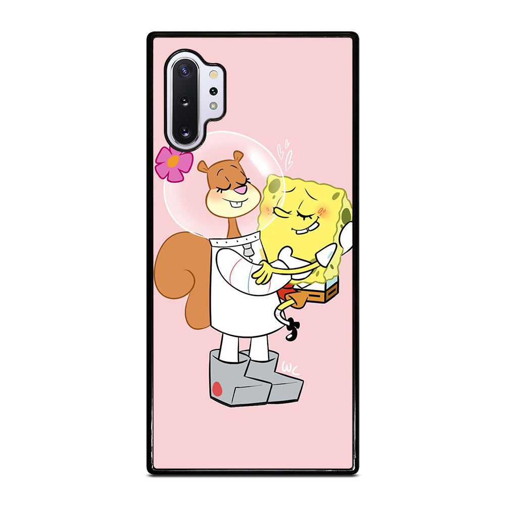 SANDY SQUIRREL AND SPONGEBOB Samsung Galaxy Note 10 Plus Case Cover
