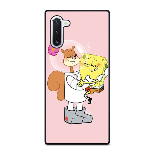 SANDY SQUIRREL AND SPONGEBOB Samsung Galaxy Note 10 Case Cover