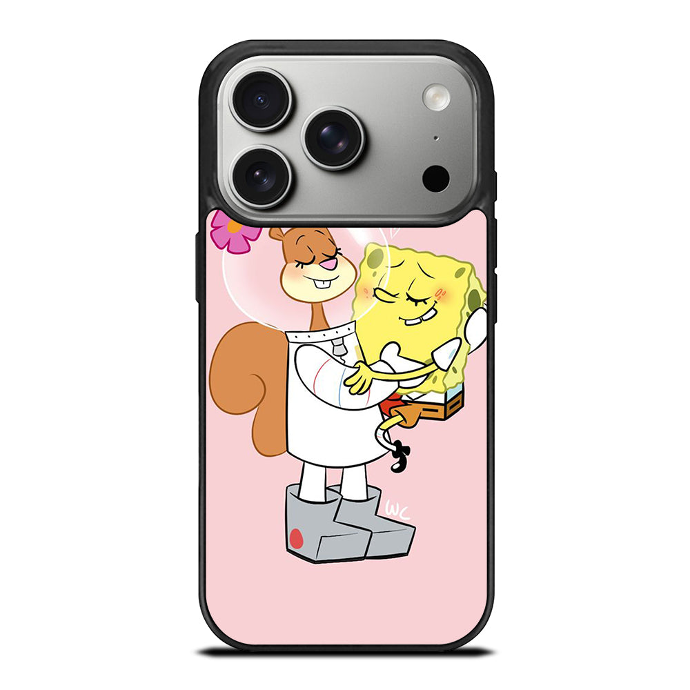 SANDY SQUIRREL AND SPONGEBOB iPhone 17 Pro Case Cover