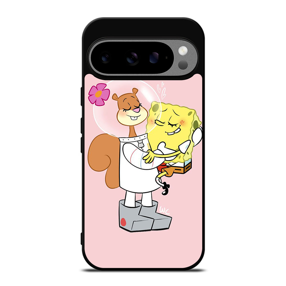 SANDY SQUIRREL AND SPONGEBOB Google Pixel 9 Pro XL Case Cover