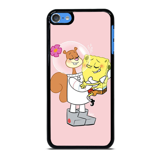 SANDY SQUIRREL AND SPONGEBOB iPod Touch 7 Case Cover