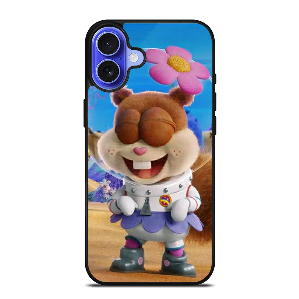 SANDY SQUIRREL CUTE SPONGEBOB iPhone 16 Case Cover