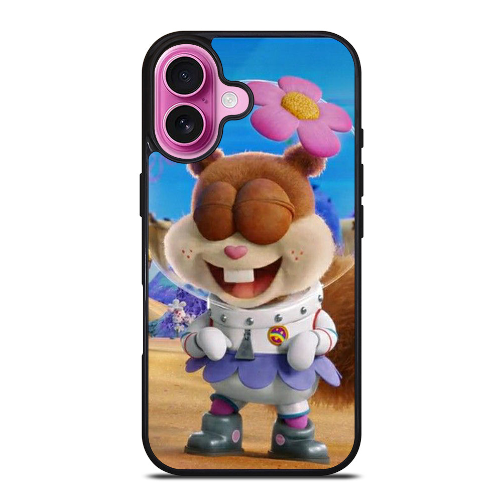 SANDY SQUIRREL CUTE SPONGEBOB iPhone 16 Plus Case Cover