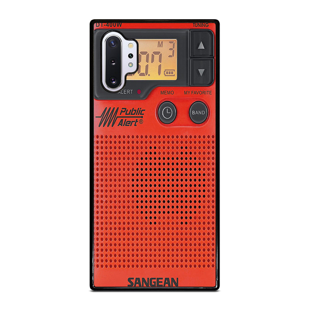 SANGEAN RED RADIO 3 Samsung Galaxy Note 10 Plus Case Cover