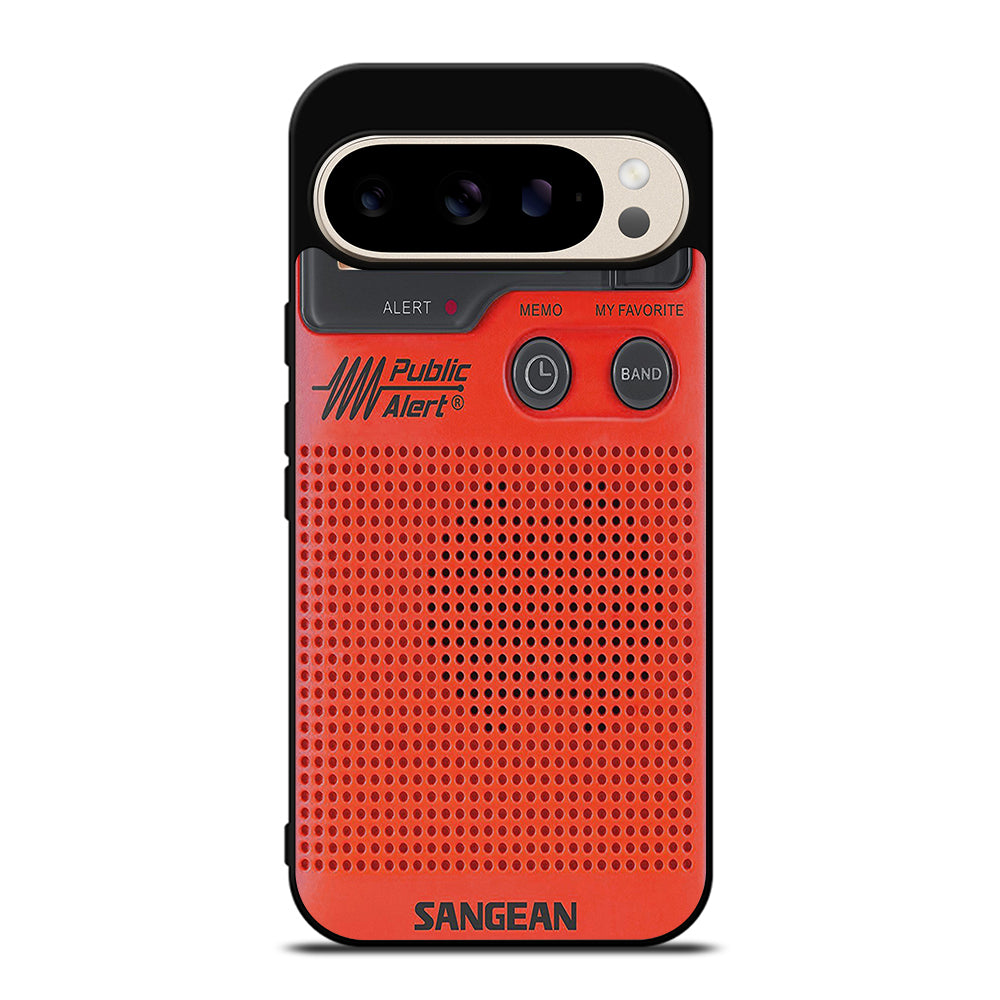 SANGEAN RED RADIO 3 Google Pixel 9 Pro Case Cover
