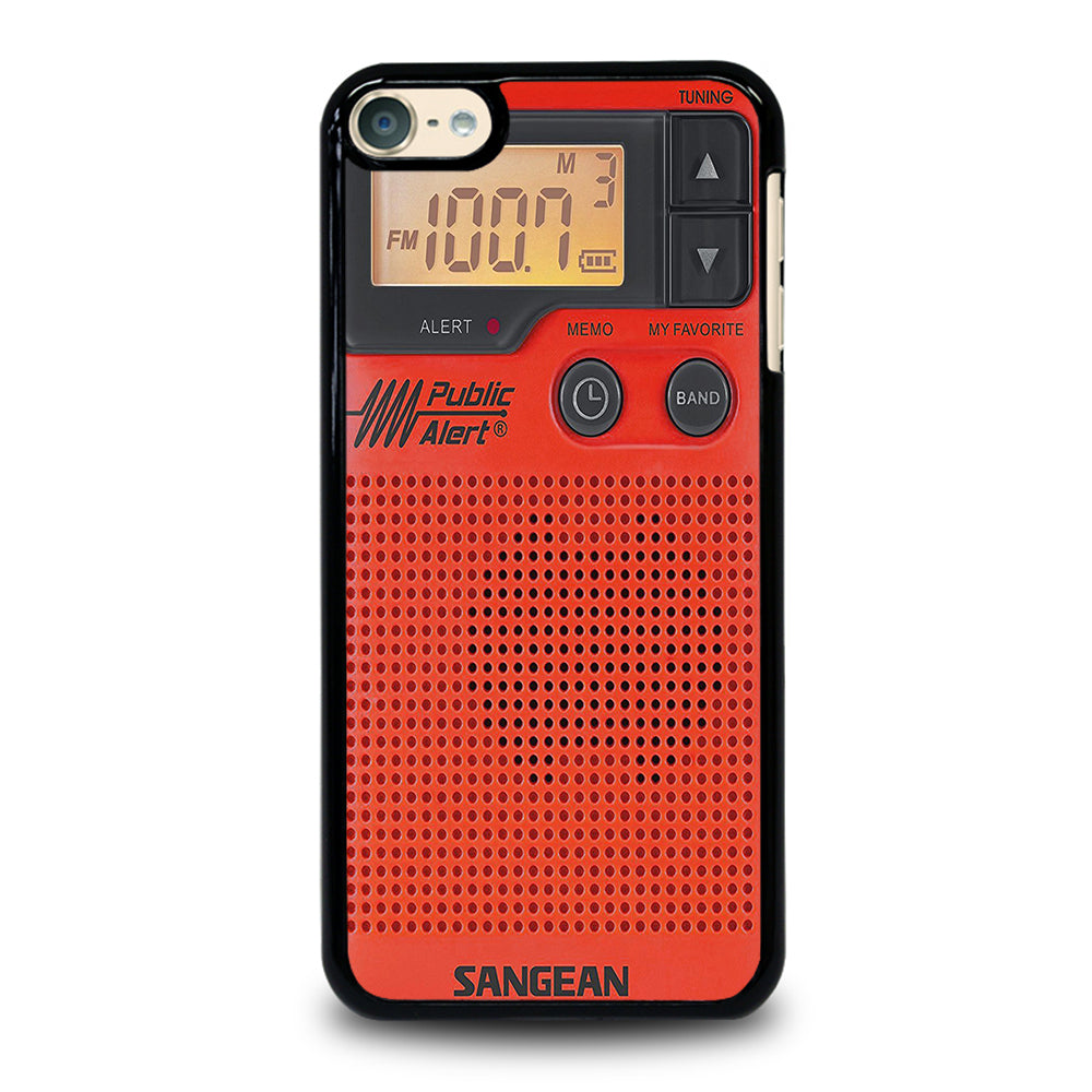 SANGEAN RED RADIO 3 iPod Touch 6 Case Cover