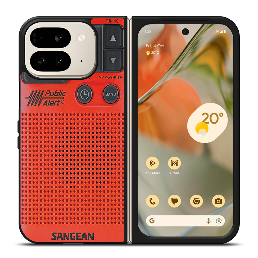 SANGEAN RED RADIO 3 Google Pixel 9 Pro Fold Case Cover