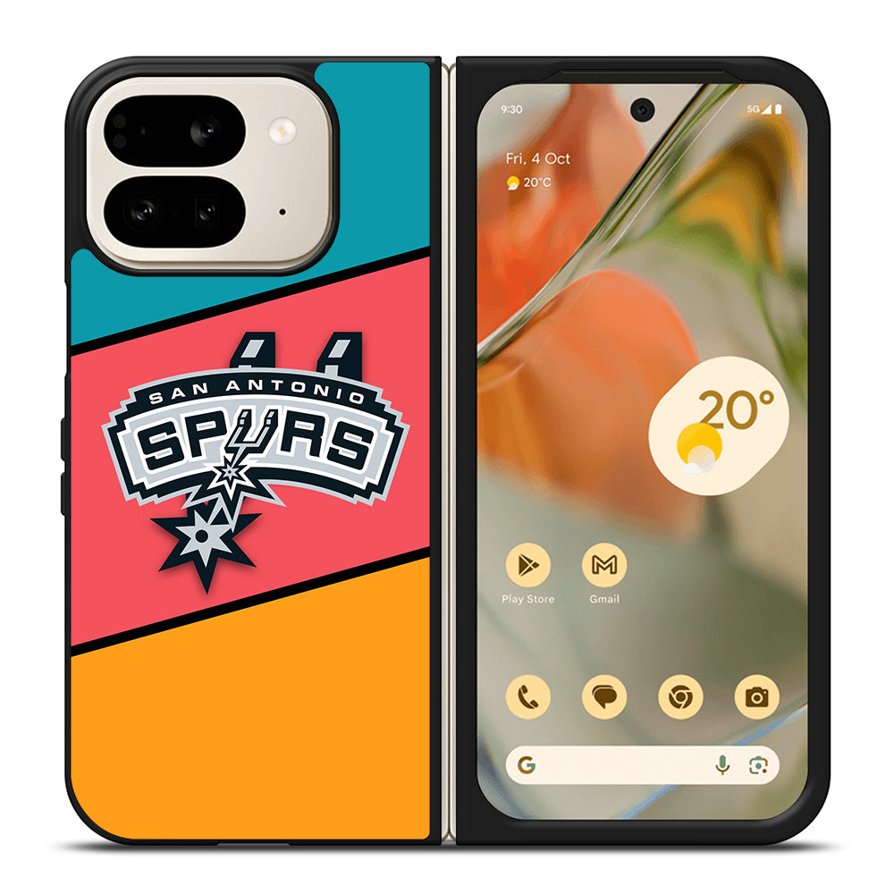 SAN ANTONIO SPURS LOGO Google Pixel 9 Pro Fold Case Cover
