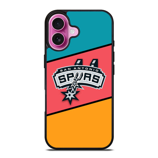 SAN ANTONIO SPURS LOGO iPhone 16 Plus Case Cover