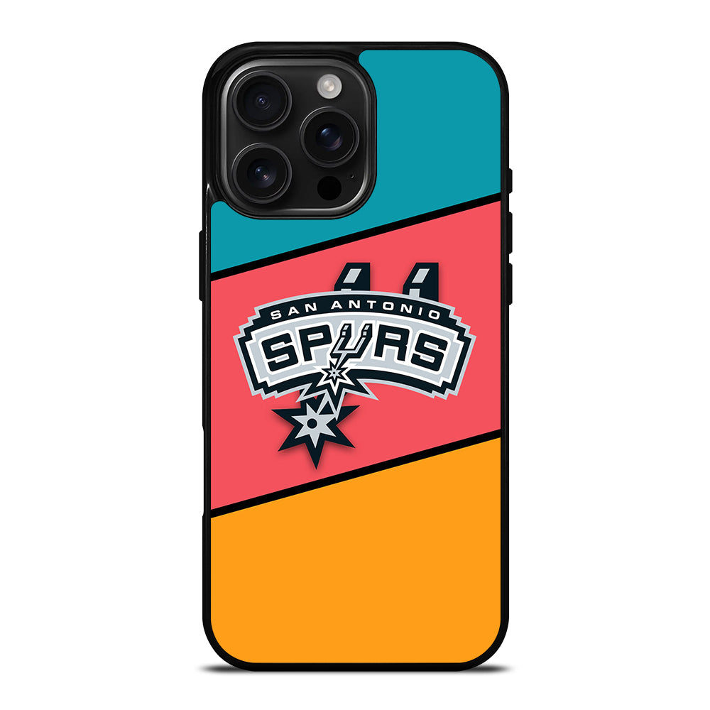 SAN ANTONIO SPURS LOGO iPhone 16 Pro Max Case Cover