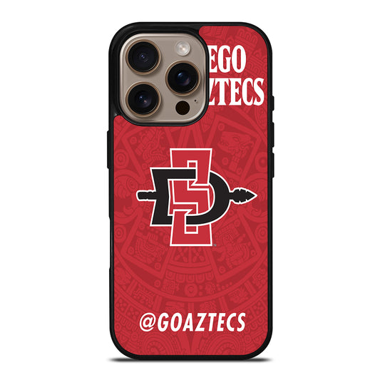 SAN DIEGO STATE AZTECS LOGO 1 iPhone 16 Pro Case Cover