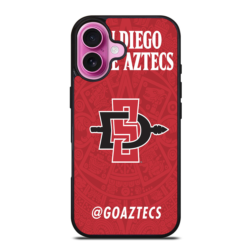 SAN DIEGO STATE AZTECS LOGO 1 iPhone 16 Plus Case Cover