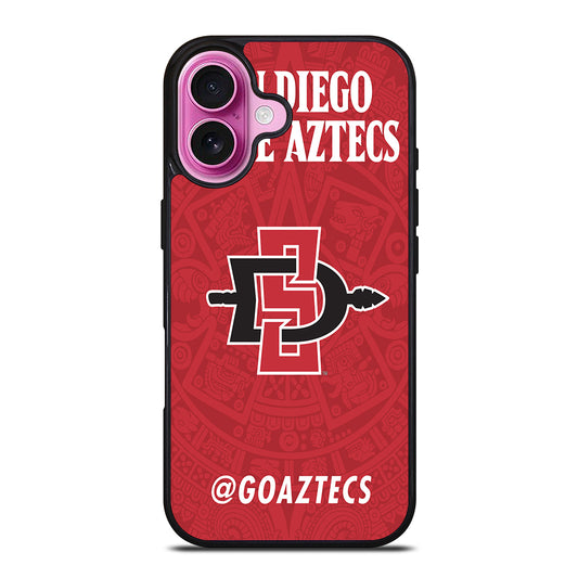 SAN DIEGO STATE AZTECS LOGO 1 iPhone 16 Plus Case Cover