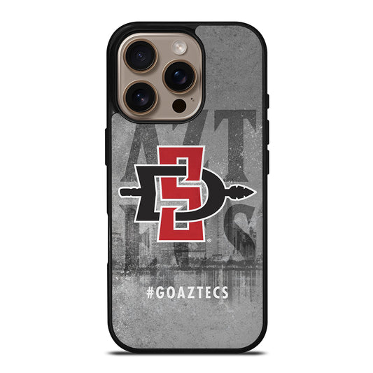 SAN DIEGO STATE AZTECS LOGO 2 iPhone 16 Pro Case Cover