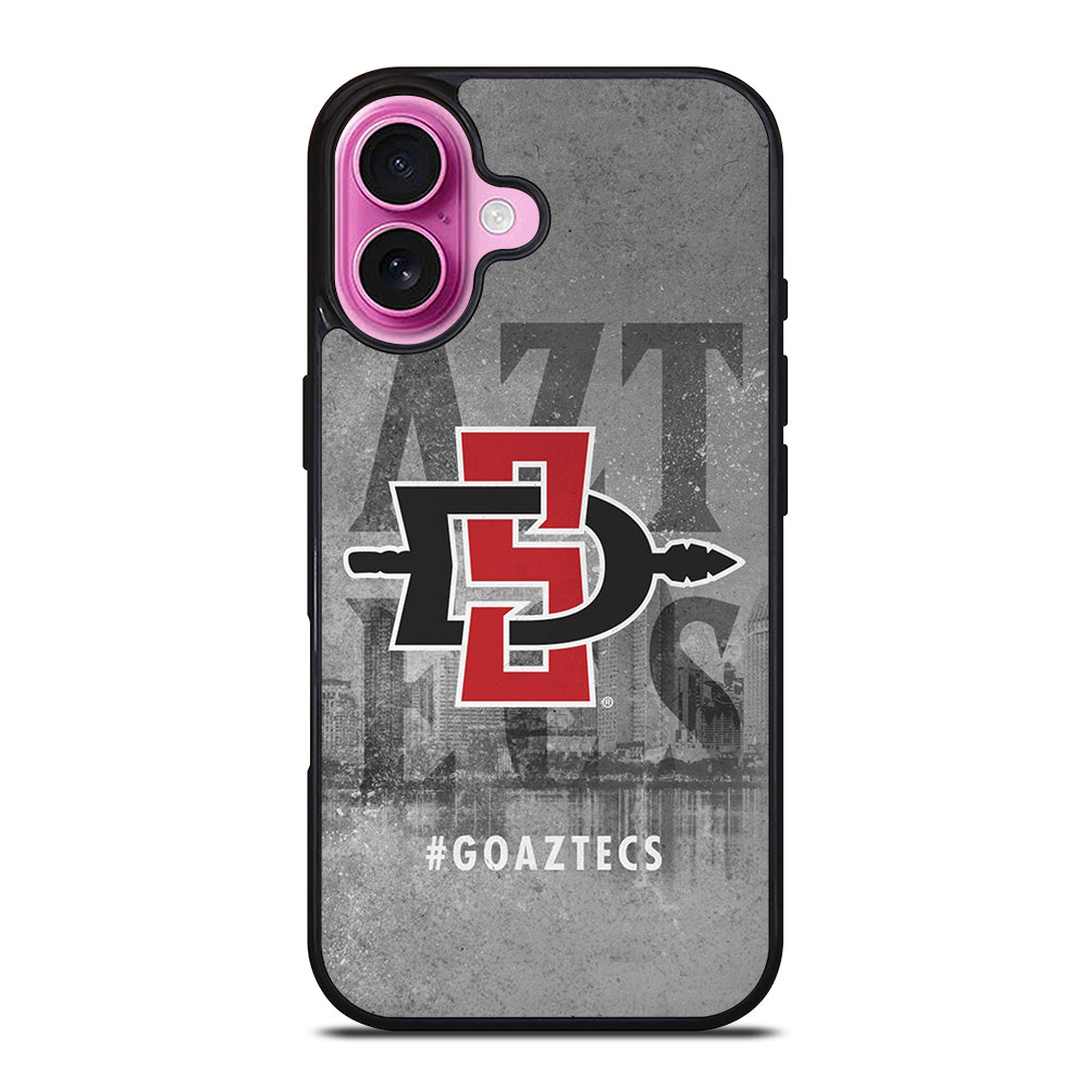 SAN DIEGO STATE AZTECS LOGO 2 iPhone 16 Plus Case Cover