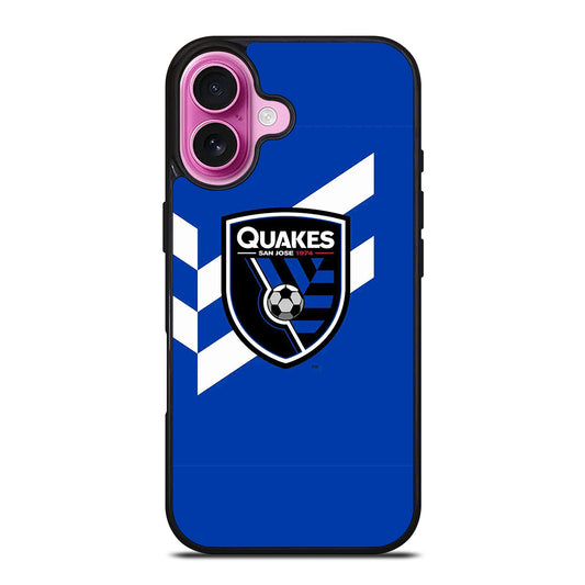 SAN JOSE EARTHQUAKES ICON iPhone 16 Plus Case Cover