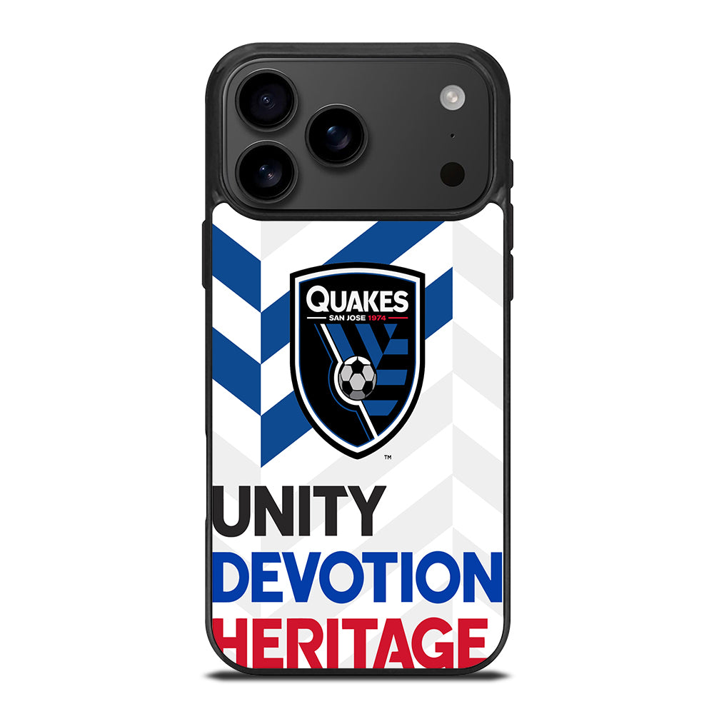 SAN JOSE EARTHQUAKES LOGO iPhone 17 Pro Max Case Cover