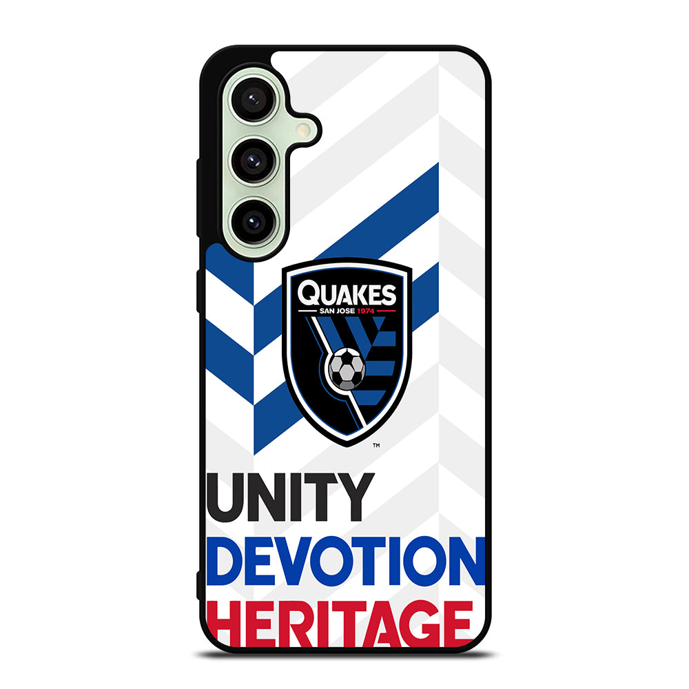 SAN JOSE EARTHQUAKES LOGO Samsung Galaxy S24 FE Case Cover