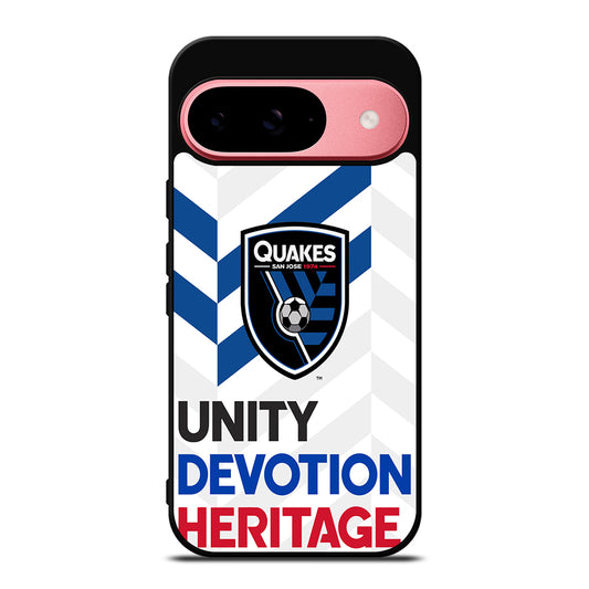 SAN JOSE EARTHQUAKES LOGO Google Pixel 9 Case Cover