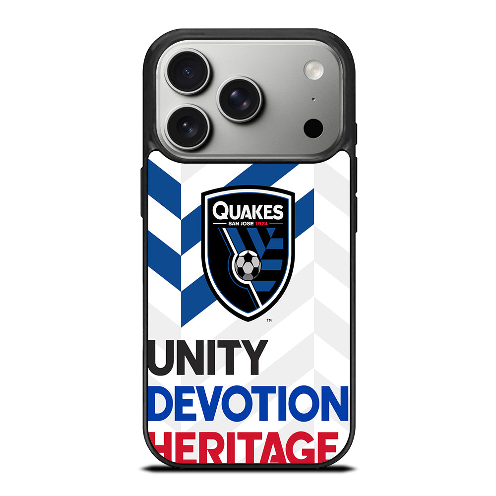 SAN JOSE EARTHQUAKES LOGO iPhone 17 Pro Case Cover