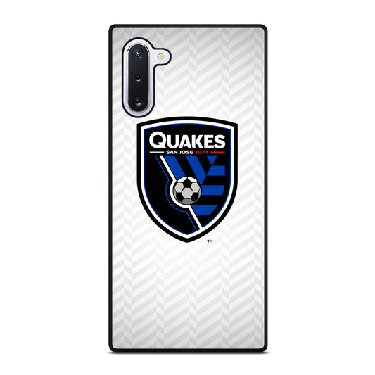 SAN JOSE EARTHQUAKES SYMBOL Samsung Galaxy Note 10 Case Cover