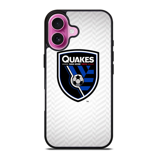 SAN JOSE EARTHQUAKES SYMBOL iPhone 16 Plus Case Cover