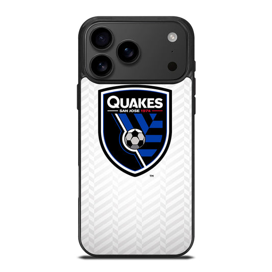SAN JOSE EARTHQUAKES SYMBOL iPhone 17 Pro Max Case Cover