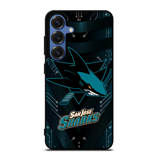 SAN JOSE SHARKS LOGO Samsung Galaxy S25 Case Cover