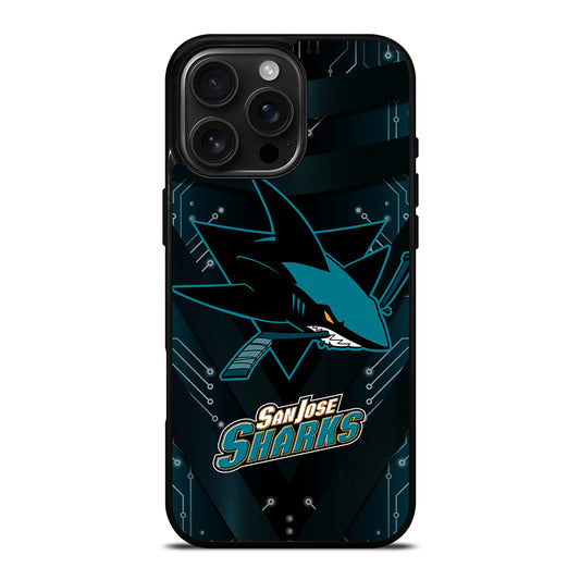 SAN JOSE SHARKS LOGO iPhone 16 Pro Max Case Cover