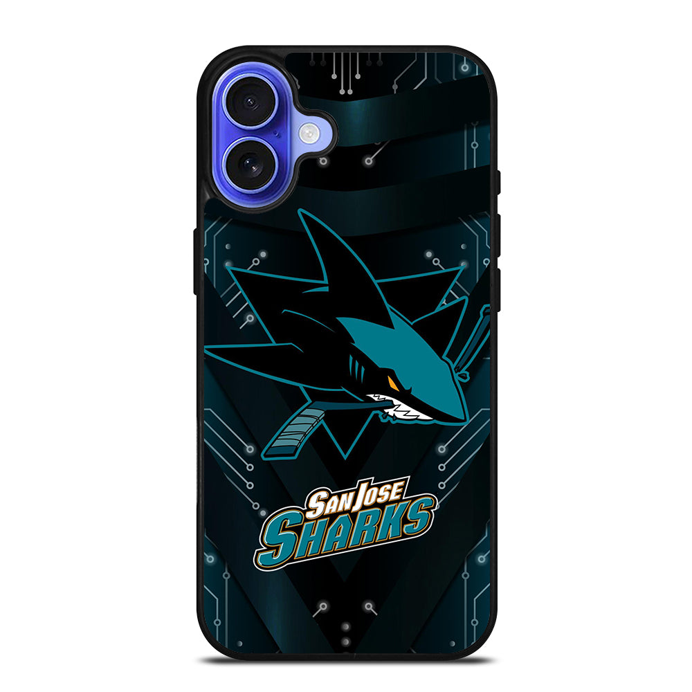 SAN JOSE SHARKS LOGO iPhone 16 Case Cover