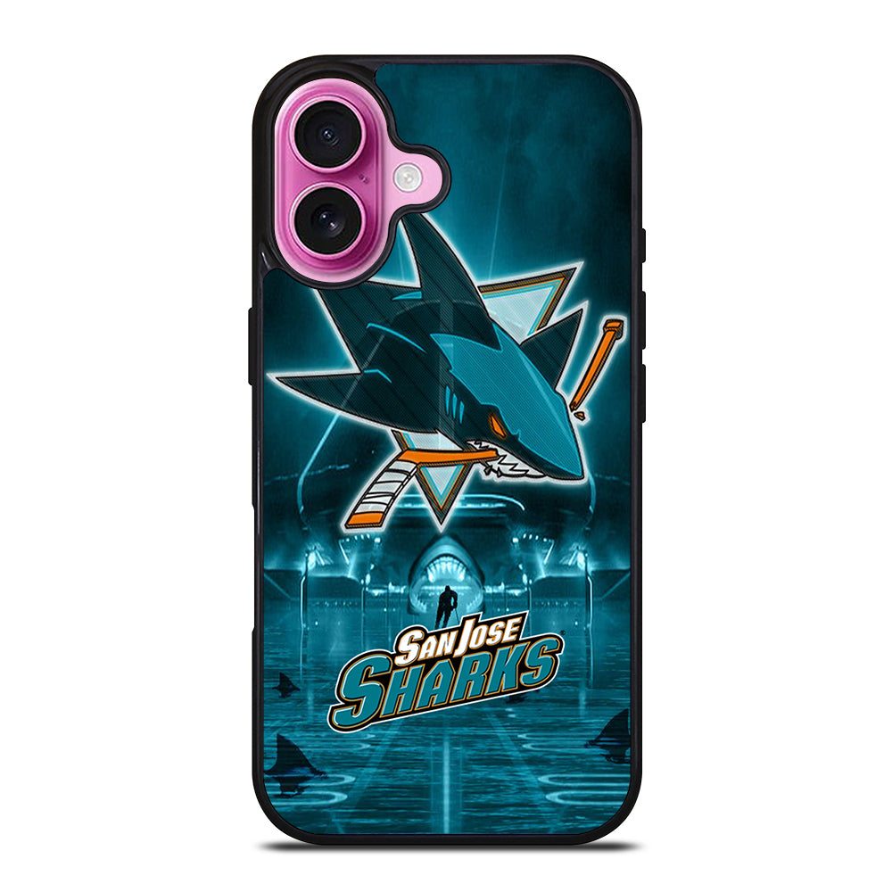 SAN JOSE SHARKS SYMBOL iPhone 16 Plus Case Cover