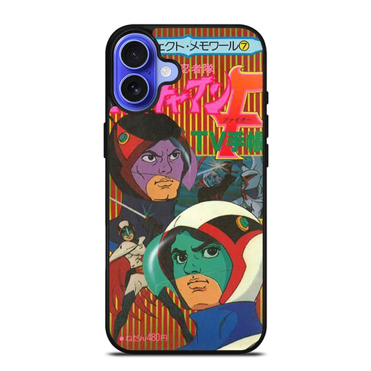 SCIENCE NINJA TEAM GATCHAMAN ANIME 2 iPhone 16 Case Cover