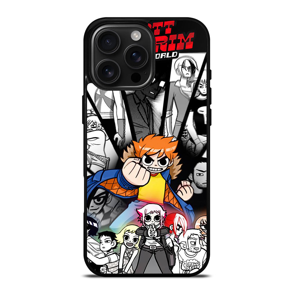 SCOTT PILGRIM CARTOON 3 iPhone 16 Pro Max Case Cover