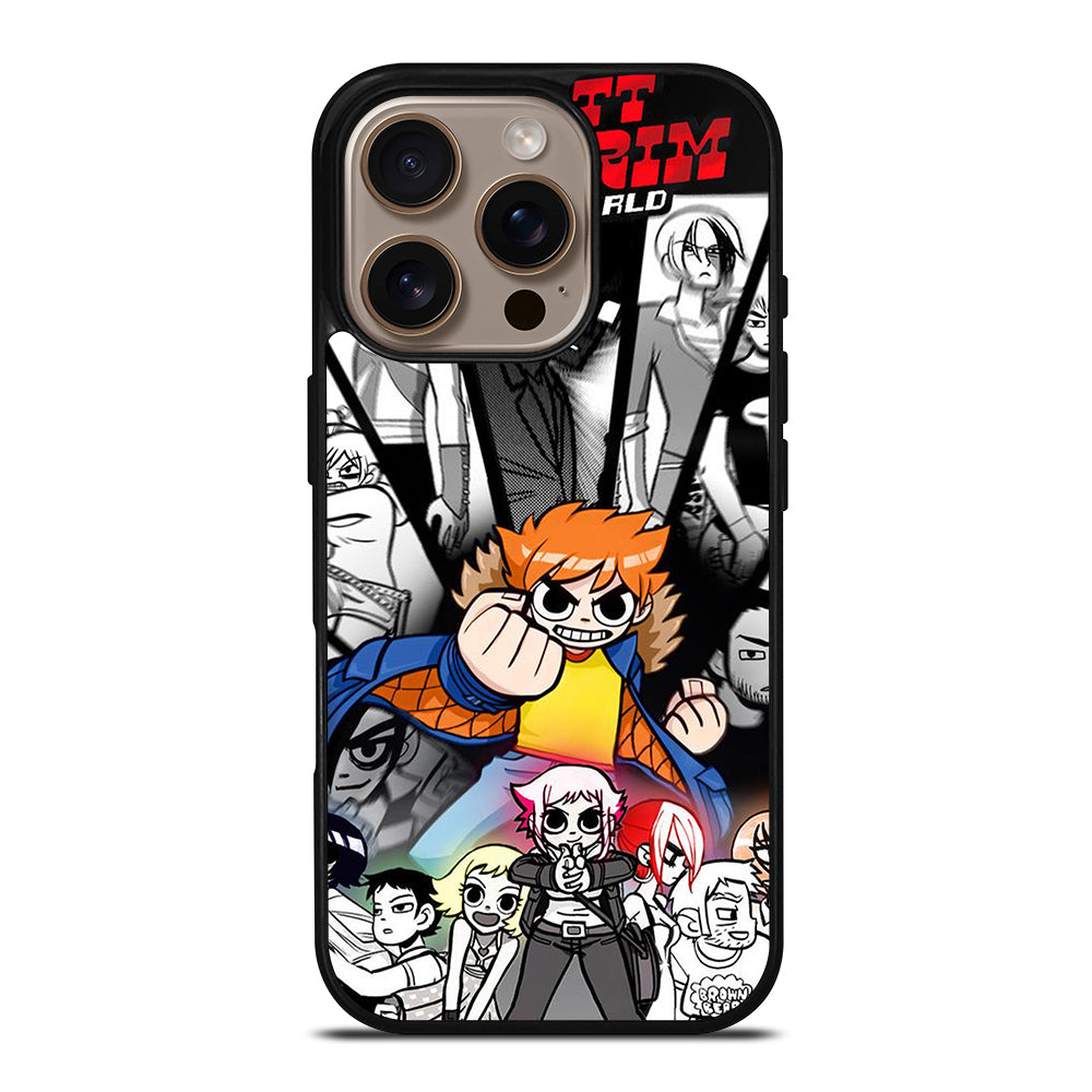 SCOTT PILGRIM CARTOON 3 iPhone 16 Pro Case Cover