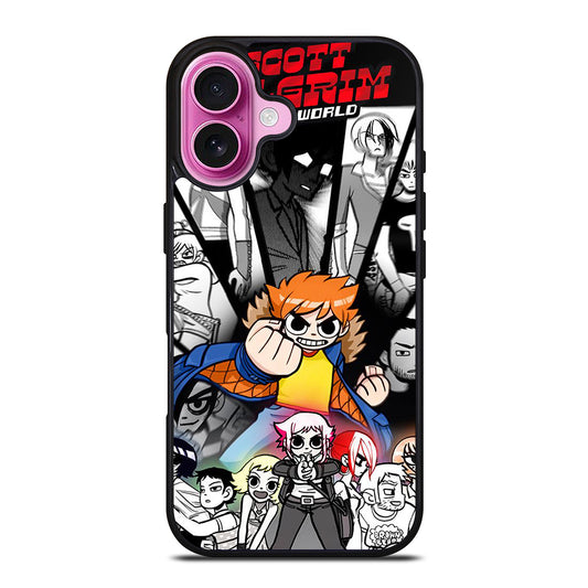 SCOTT PILGRIM CARTOON 3 iPhone 16 Plus Case Cover